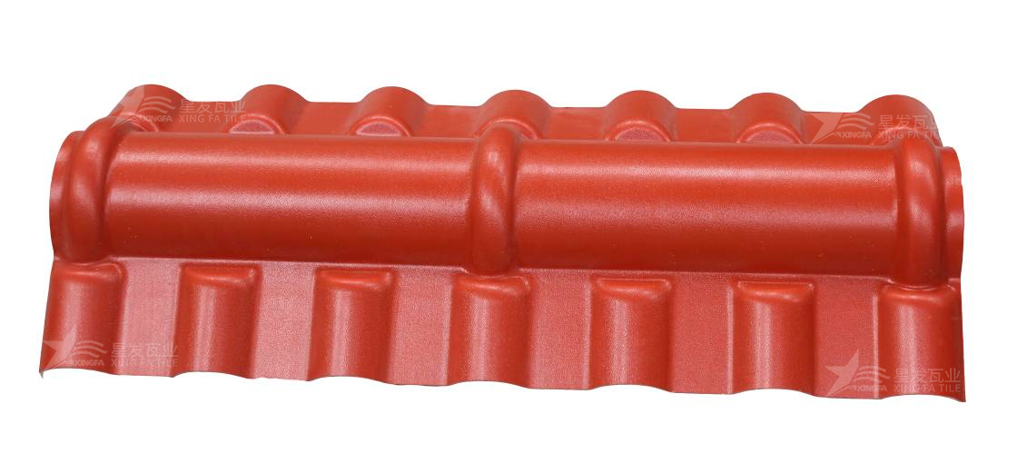 關(guān)于合成樹脂瓦正脊瓦寬度、規(guī)格、形狀的介紹。